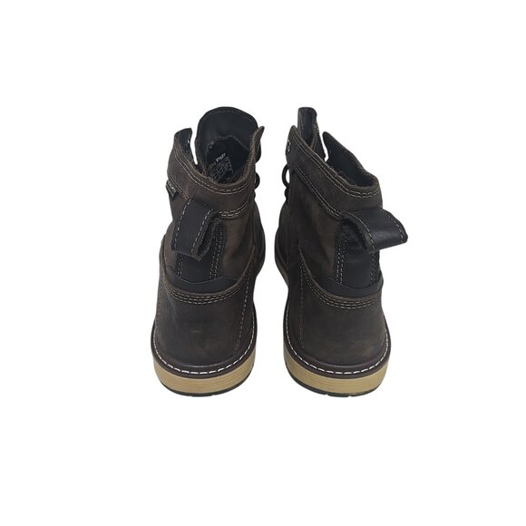 KEEN MENS SAN JOSE 6" WP ALUMINUM TOE Work Boots CASCADE BROWN/BLACK Size 10D - Picture 3 of 7